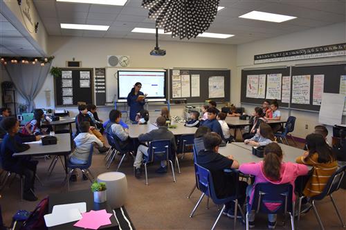 Teacher in Classroom 